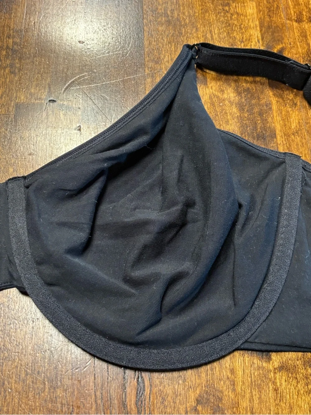 Fruit of the Loom Women’s Cotton Extreme Comfort Black Underwire Bra Size XXL